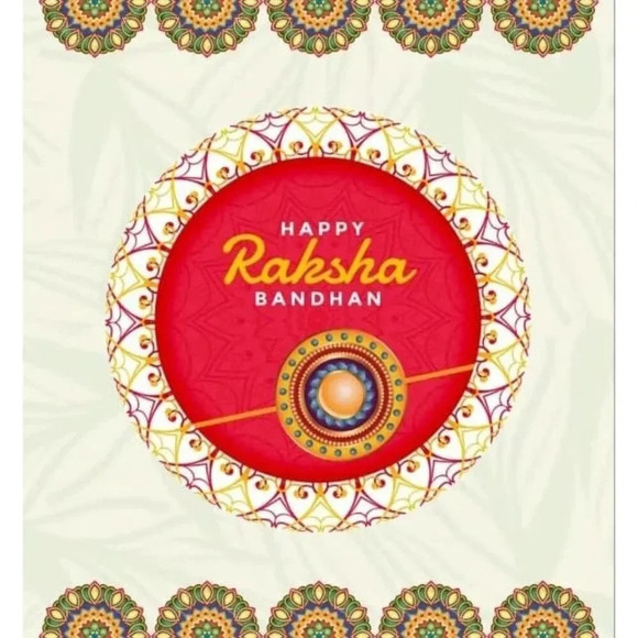 ❤️Men Gold Ventures Greeting  Thread Gifts for Indian Rakhi Raksha Bandhan - Picture 7 of 8